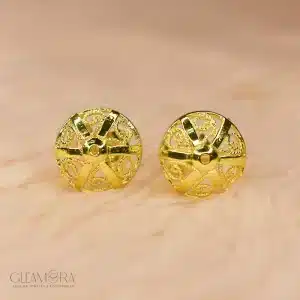 Domed Stud Earrings