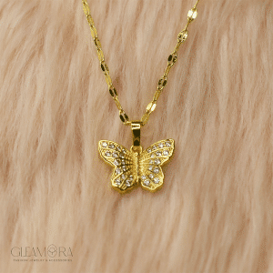 Butterfly Pendant Necklace